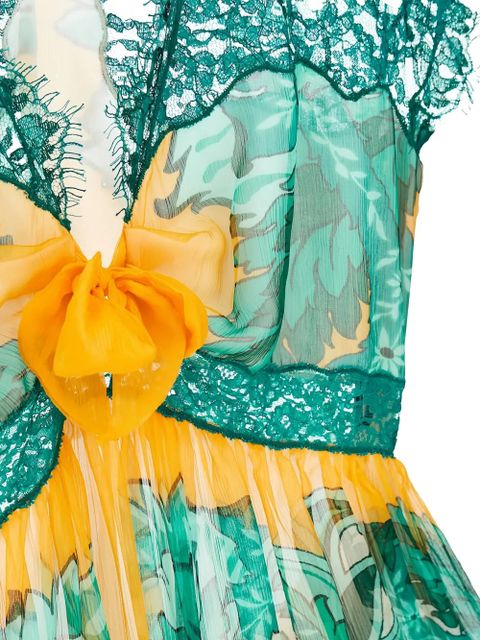 ETRO printed maxi dress - Green - zdjęcie produktu nr 2