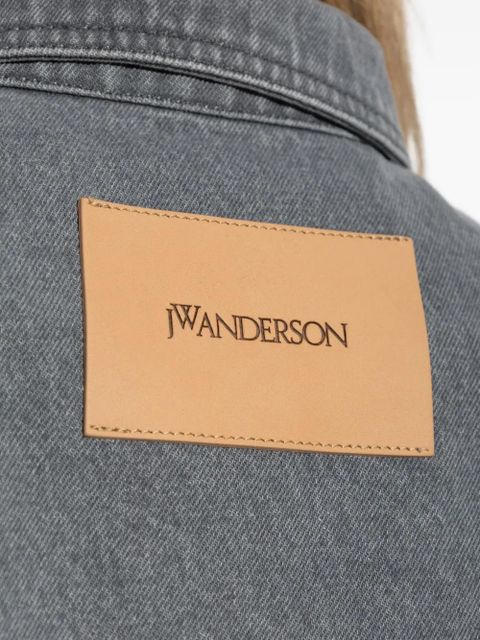 JW Anderson button-fastening patch-pocket shirt - Grey - zdjęcie produktu nr 2