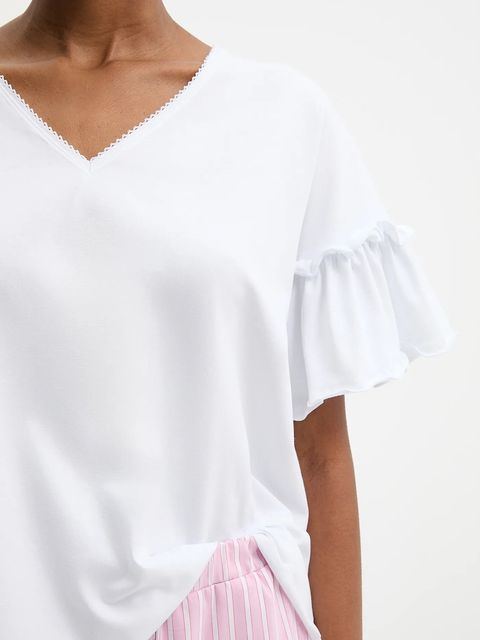 Answear.LAB piżama damska kolor różowy