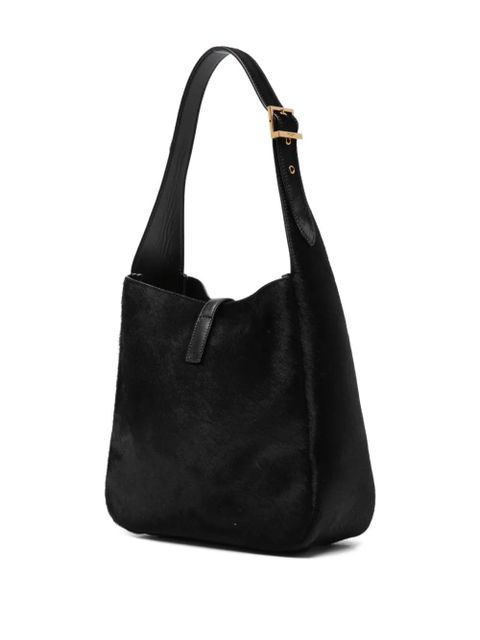 Saint Laurent buckle detail shoulder bag - Black