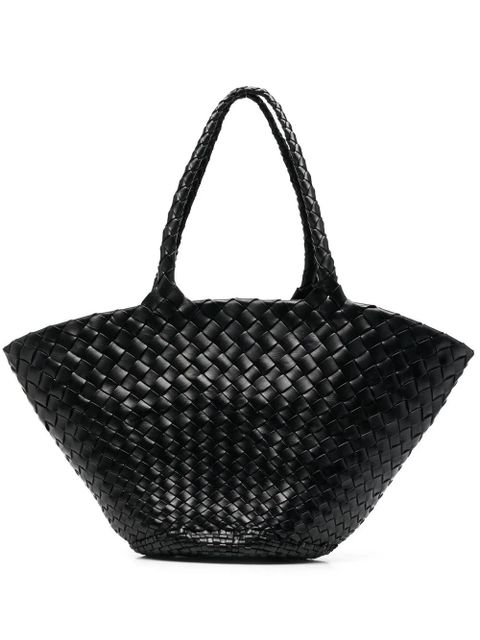 DRAGON DIFFUSION interwoven-design tote bag - Black - zdjęcie produktu nr 1