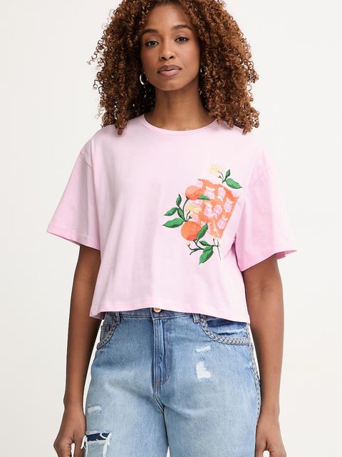 iBlues t-shirt damski bawełniany ELODIA - zdjęcie produktu nr 1