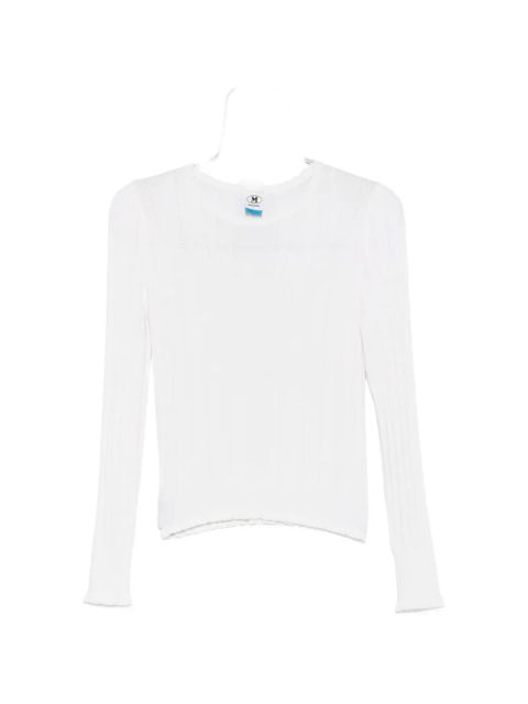 Missoni ribbed scalloped sweater - White - zdjęcie produktu nr 1