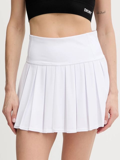 Dkny spódnica kolor biały mini rozkloszowana DP6K1012 - zdjęcie produktu nr 1