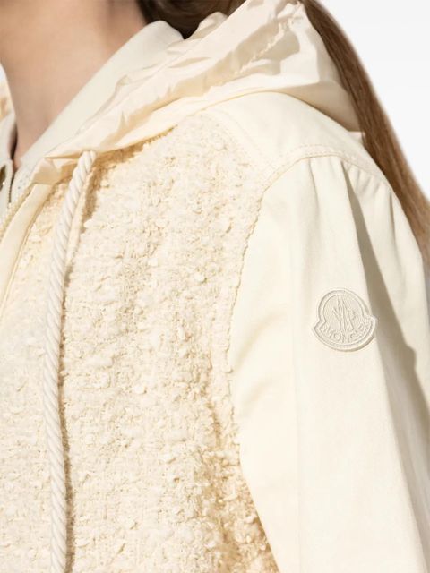 Moncler Erable cotton jacket - Neutrals
