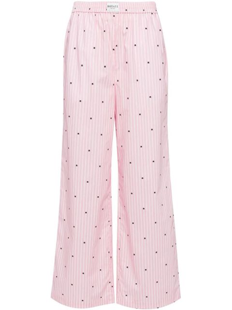 ROTATE BIRGER CHRISTENSEN high-waisted trousers - Pink - zdjęcie produktu nr 1