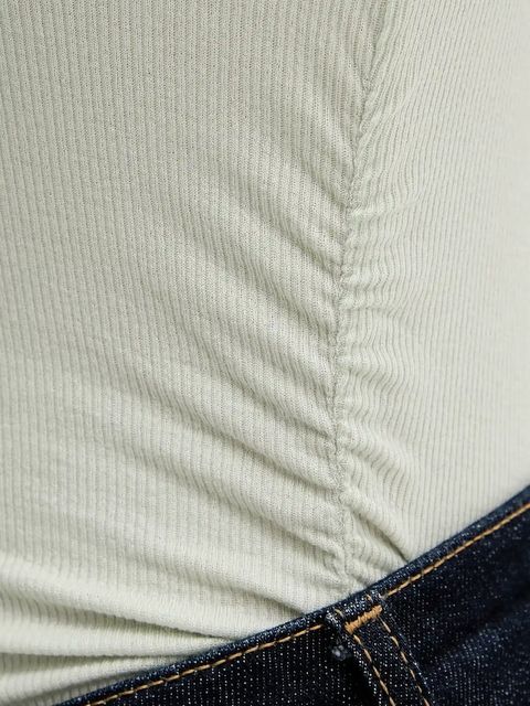 Tommy Jeans longsleeve kolor zielony DW0DW21568