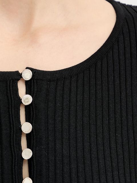 Morgan sukienka kolor czarny mini rozkloszowana RMCOSI