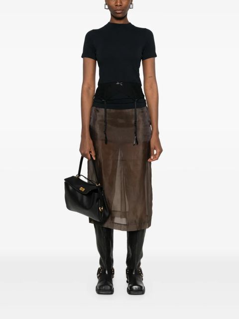 Balenciaga Lingerie T-Shirt - Blue - zdjęcie produktu nr 2