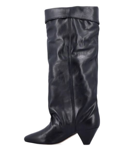 ISABEL MARANT Elita leather boots - Black