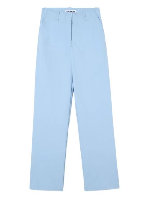 Sunnei logo-tag trousers - Blue - zdjęcie produktu nr 1