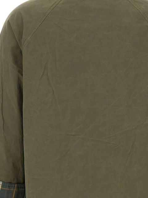 Barbour Bedale Icons tartan-trim jacket - Green