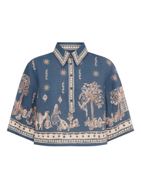 ALEMAIS Acacia top - Blue - zdjęcie produktu nr 1