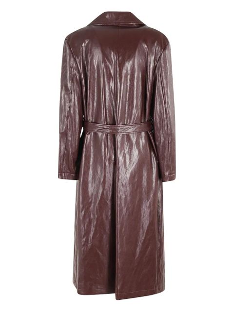SOLOTRE belted jacket - Brown - zdjęcie produktu nr 2