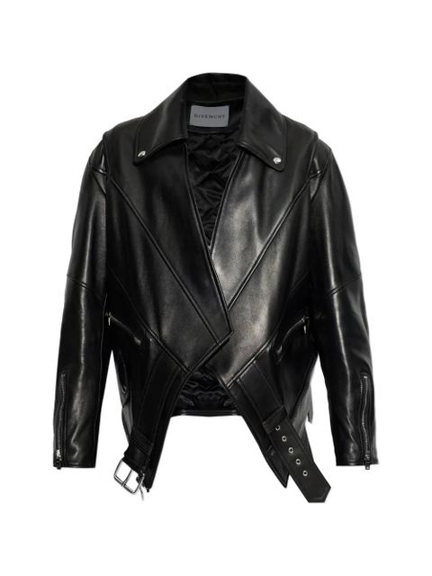 Givenchy zip-up lambskin jacket - Black - zdjęcie produktu nr 1