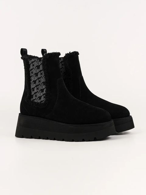 Karl Lagerfeld śniegowce SKYLAR kolor czarny KL48662