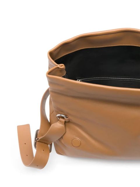 Jil Sander medium Rollup shoulder bag - Brown