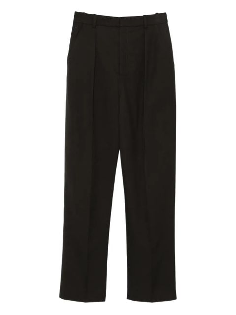 LEMAIRE pleated-pocket trousers - Black - zdjęcie produktu nr 1