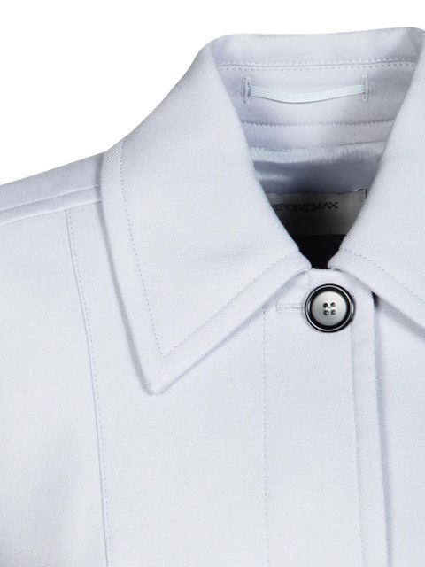 Sportmax button-up gilet - Blue