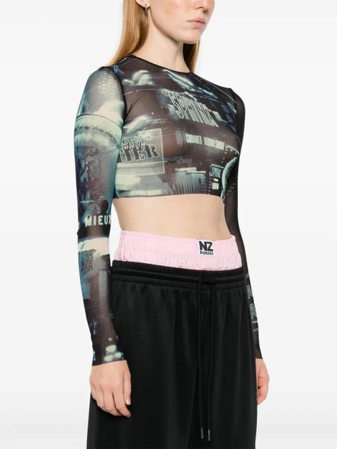 Jean Paul Gaultier The Blue Pigalle top