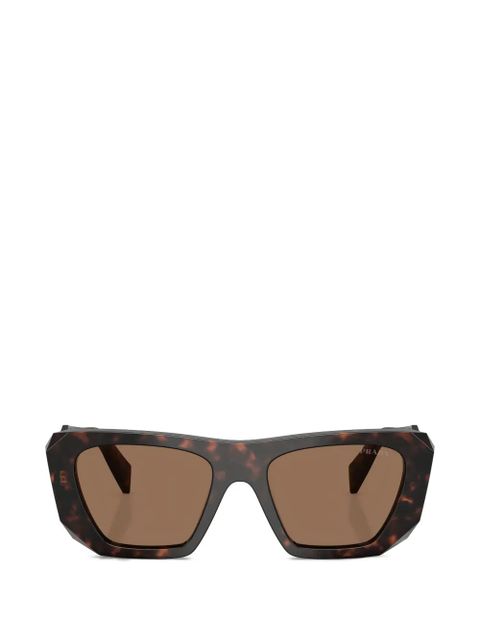 Prada Eyewear oversized sunglasses - Brown - zdjęcie produktu nr 1