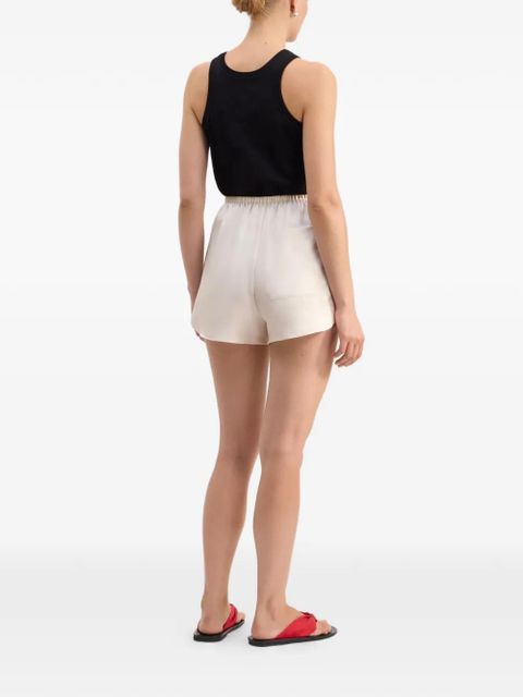 LouLou de Saison elastic-waist shorts - Neutrals