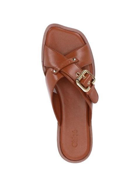 Chloé Nil flat sandals - Brown - zdjęcie produktu nr 2