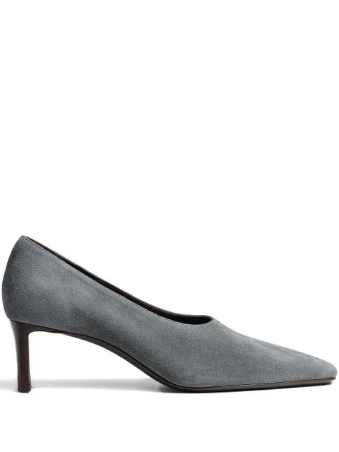 KHAITE 50mm Cecilia heeled pumps - Grey - zdjęcie produktu nr 1