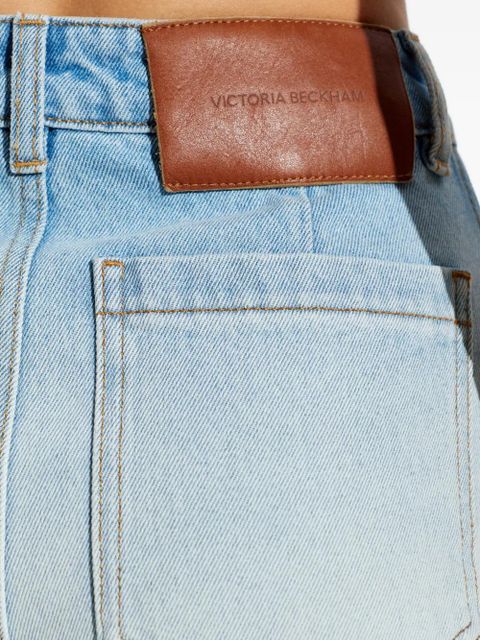 Victoria Beckham patch-pocket jeans - Blue