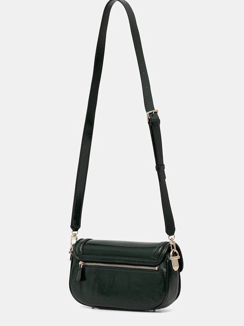 Guess torebka DEA kolor zielony HWTG79 93200