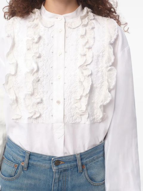 Valentino Garavani embroidered blouse - White