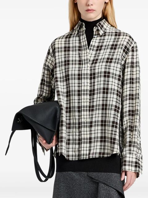 Proenza Schouler checked shirt - Black