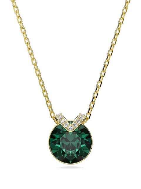 Swarovski Bella V emerald crystal gold chain necklace - EMER/GOS - zdjęcie produktu nr 2