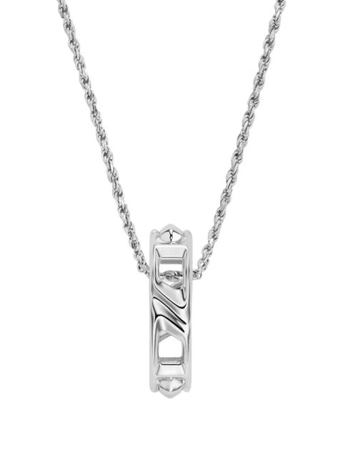 Diesel double d link necklace - Silver - zdjęcie produktu nr 2