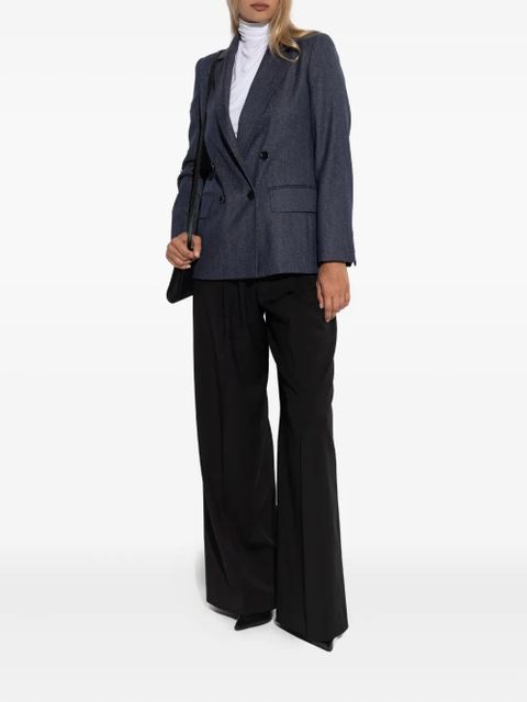 Max Mara double-breasted wool jacket - Blue - zdjęcie produktu nr 2