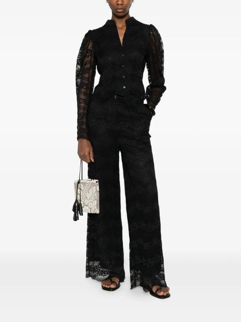 TWINSET lace trousers - Black - zdjęcie produktu nr 2