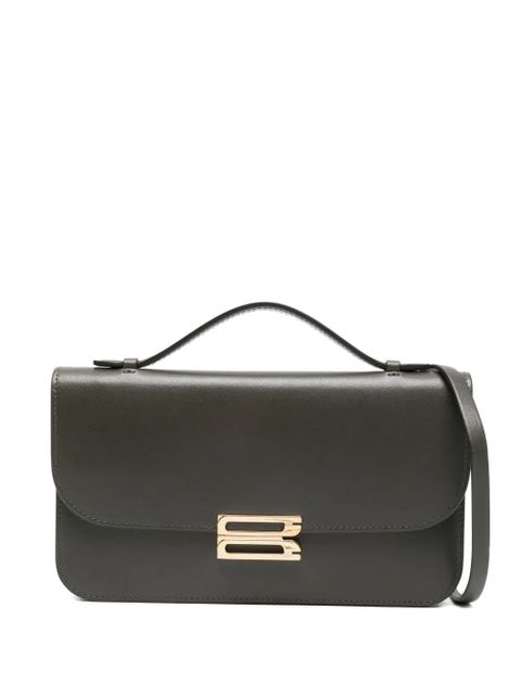 Victoria Beckham top-handle clasp shoulder bag - Green - zdjęcie produktu nr 1