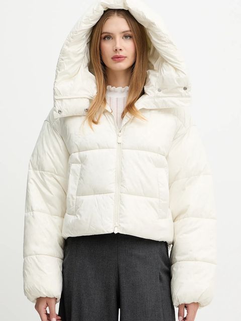 Pinko kurtka kolor beżowy zimowa 105438 A2PY - zdjęcie produktu nr 1