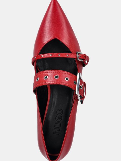 HUGO baleriny skórzane Maridia