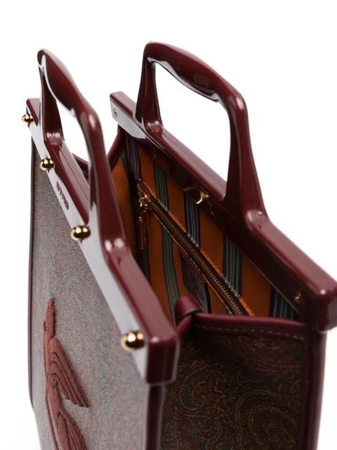 ETRO medium Paisley Love Trotter Tote Bag - Red