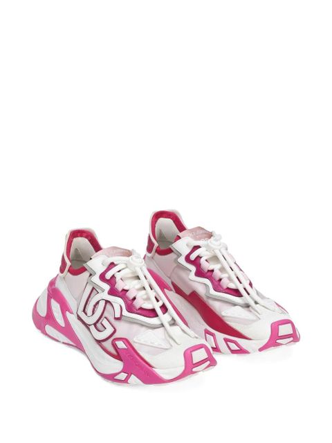 Dolce & Gabbana logo-patch chunky sneakers - Pink - zdjęcie produktu nr 2