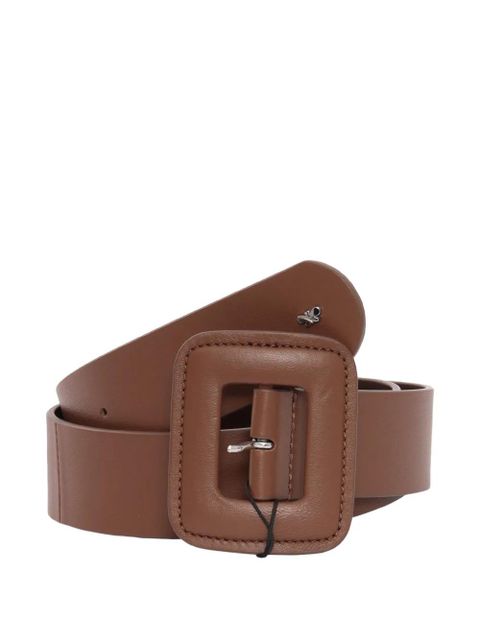 Weekend Max Mara BRIO square-buckle belt - Brown - zdjęcie produktu nr 2