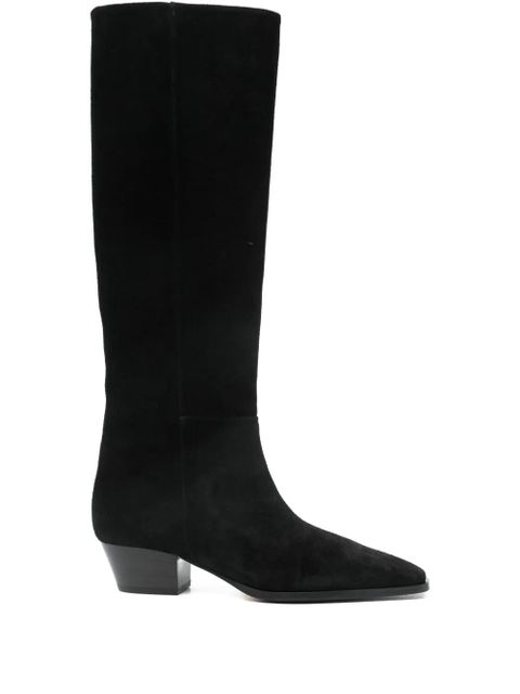 Aeyde Medea pointed boots - Black - zdjęcie produktu nr 1
