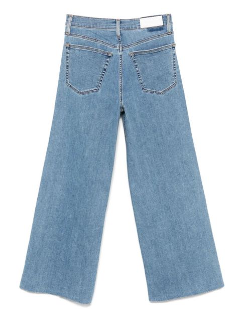 RE/DONE high-rise wide-leg jeans - Blue - zdjęcie produktu nr 2
