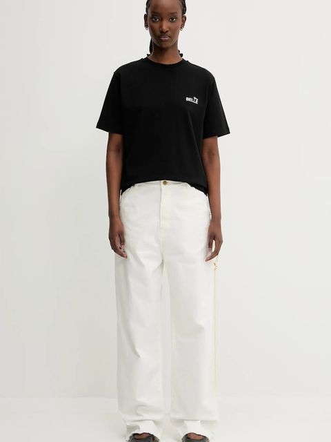 Coperni x Disney t-shirt bawełniany Belle damski kolor czarny DJS03F5036BEL