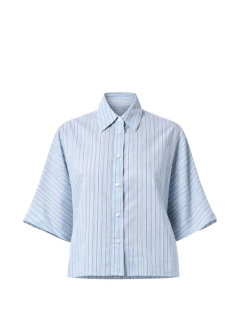 AGOLDE Merrin striped shirt - Blue - zdjęcie produktu nr 1