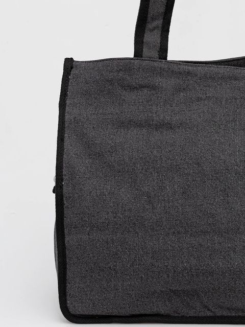 Desigual torebka MICKEY STUD kolor szary 25WAXD20