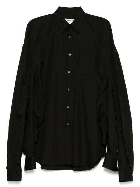 Comme Des Garçons long-sleeved shirt - Black - zdjęcie produktu nr 1