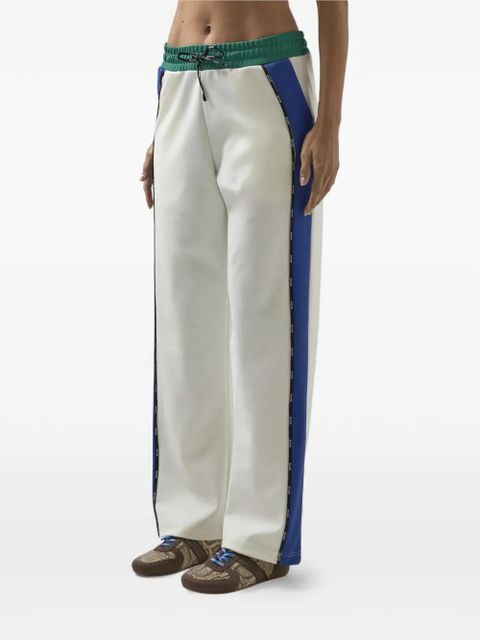 GCDS colour-block-design track pants - White