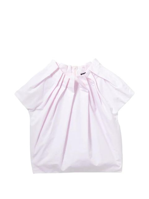 Simone Rocha gathered-tulip blouse - Pink - zdjęcie produktu nr 1